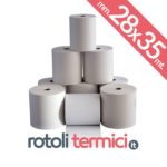 rotoli carta termica 28x35