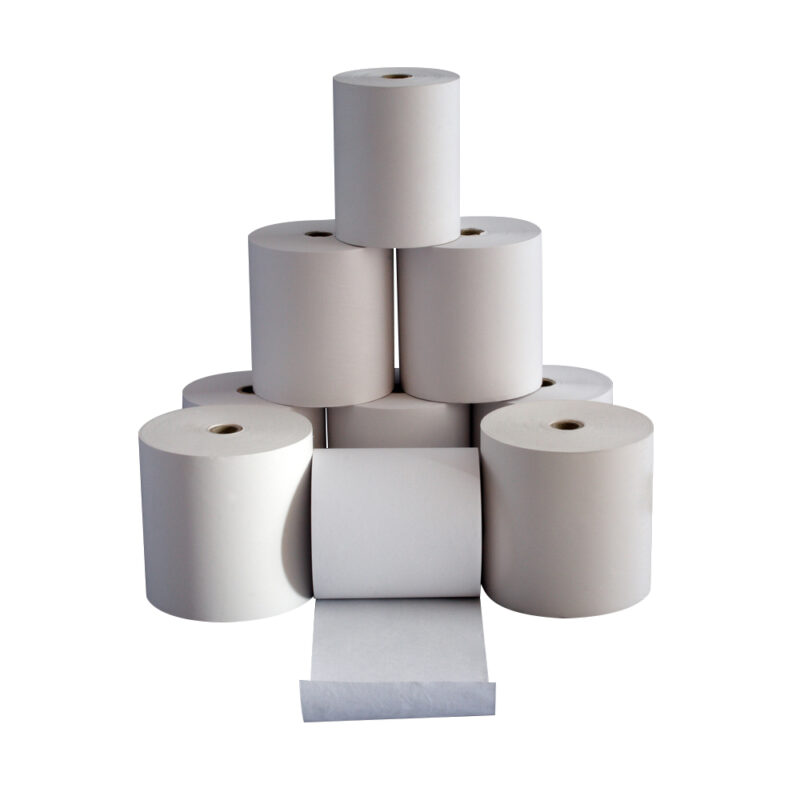 Rotoli in carta termica adesiva / Misura mm. 57 x 20 mt. anima 25