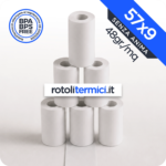 Rotoli Termici 57x9 metri - 48gr - Omologati Senza Anima (57x9x24)